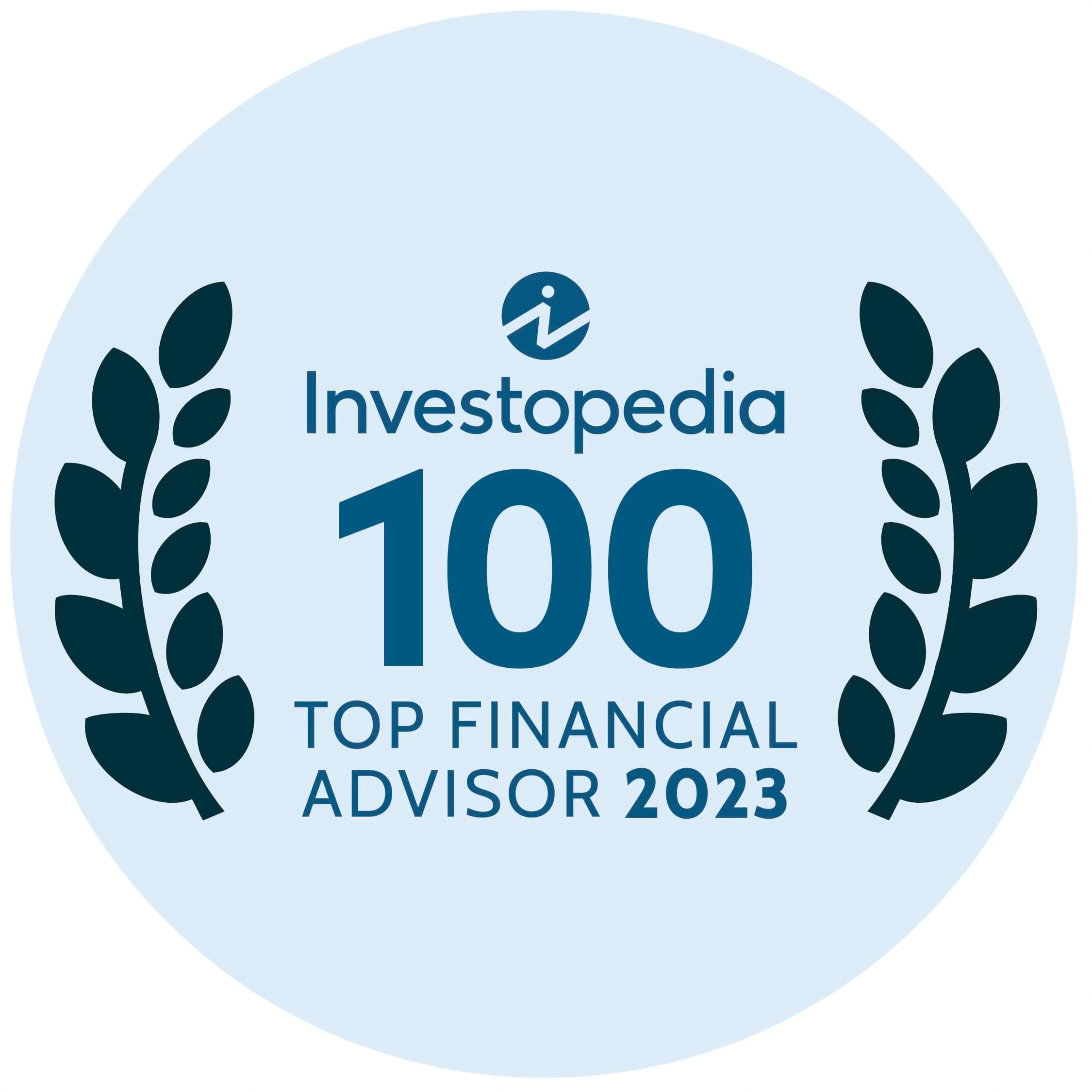 Investopedia Top 100 Financial Advisor, 2023