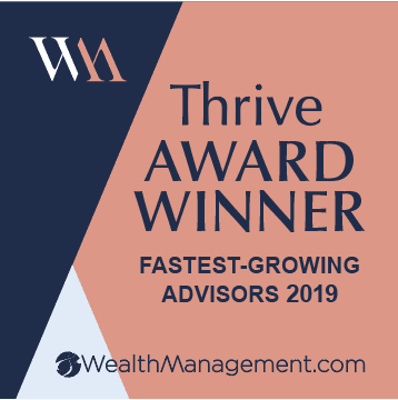 Thrive Award Winner, Fastest-Growing Advisors 2019